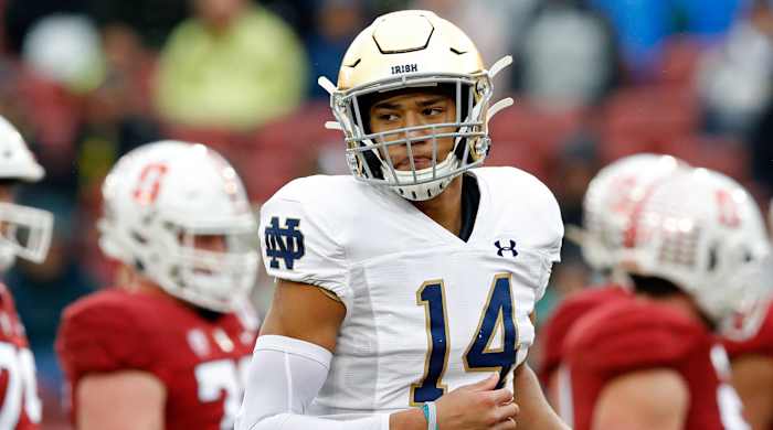 Kyle Hamilton at Notre Dame